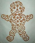 Tribal Gingerbread Man (image for) Tribal Gingerbread Man